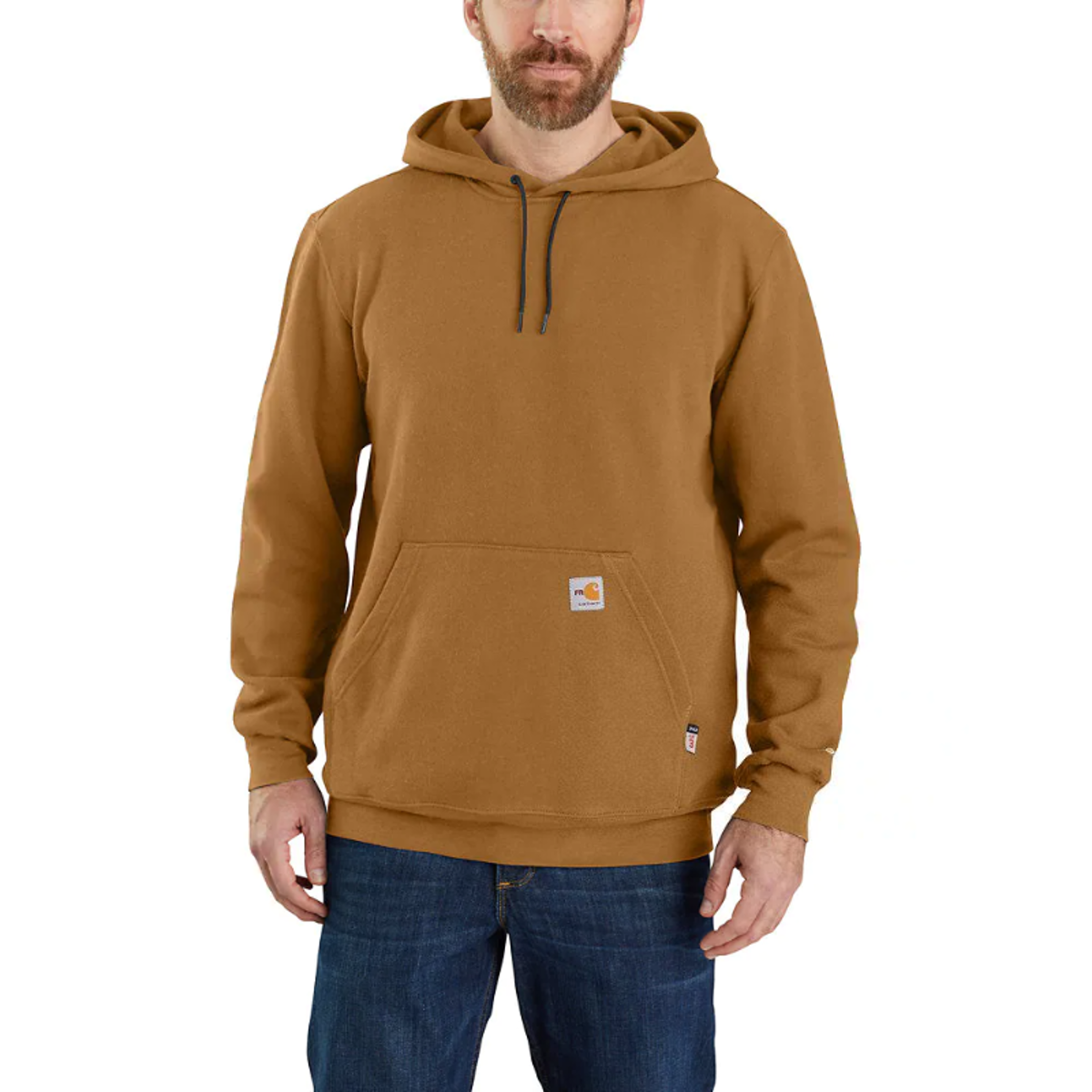 FR Carhartt Hooded Sweatshirt in Carhartt Brown